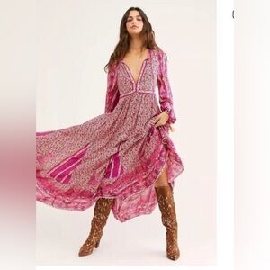 Free People Happy Feelings boho dress
